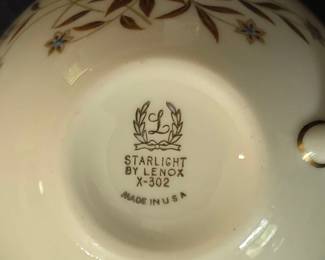 Starlight By Lenox China Set