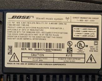 Bose Wave System