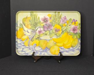 Vintage Plastic Made in Italy Tray