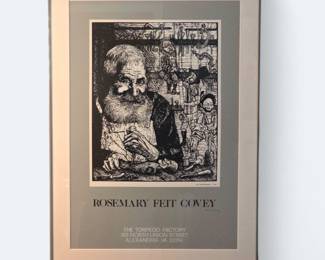 Rosemary Feit Covey " The Puppetmaker" signed print