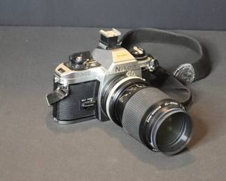 Nikon FG-20 Camera with Accessories