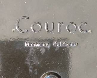 Vintage Couroc of Monterey California Tray with Inlaid Mosaic