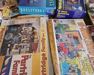 Collection of Vintage Board Games