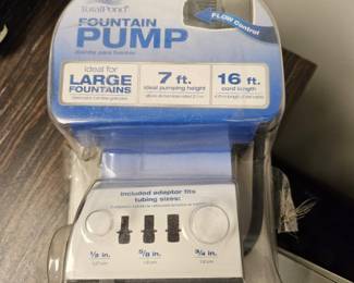 Large fountain Pump