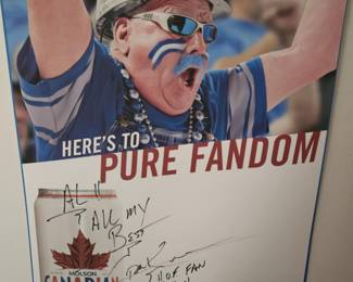 Lion Fan signed