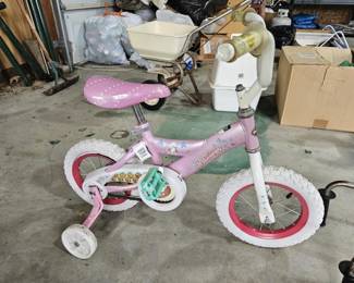 Cute little girls bike