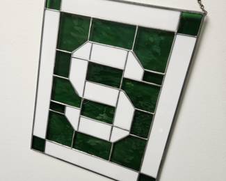 Michigan State stained glass