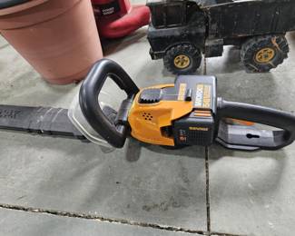 Worx 56V chaiin saw