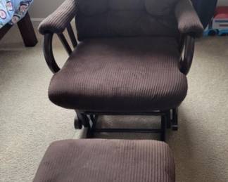 Rocking Chair with ottoman