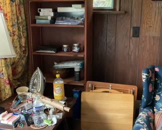 Book cases , tv trays
