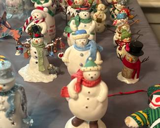 Hallmark snowmen