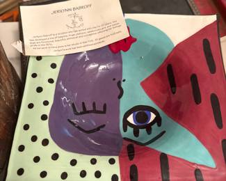Jerilyn Babroff Sculptor - platter  