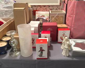 Hallmark vintage Christmas Ornaments 