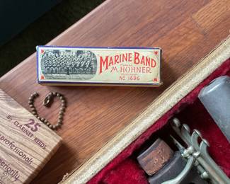 Hohner marine band harmonica no 1896