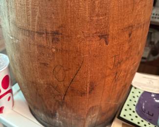 Vintage barrel 