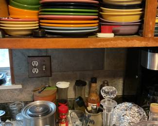 Lots of Fiesta ware