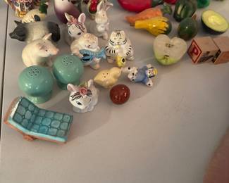 Collection of Salt and Pepper Shakers 