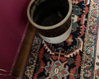 Croc and rug