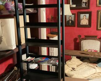 Art and bookcases