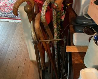 Walking sticks and canes