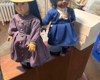 American Girls dolls - Addy Walker on right 