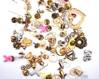 lot of various pins