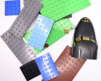 lot of Lego bases