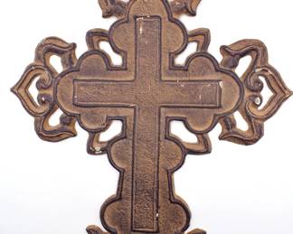 heavy metal cross