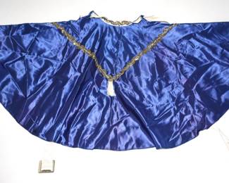 patriotic reversible cape