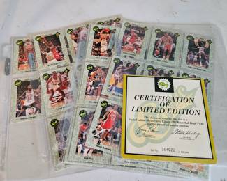 Basketball cards limited edition