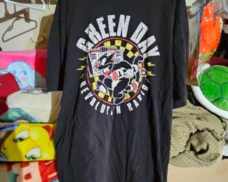 Green day concert shirt