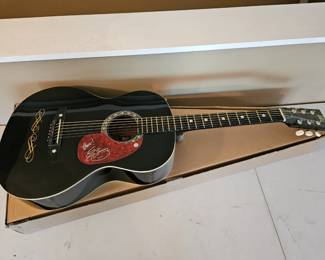 Chuck Berry autograph guitar