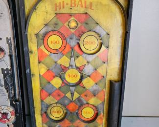 Marble pinball game