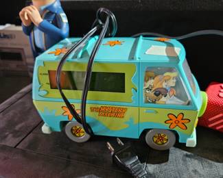 Scooby-Doo mystery machine alarm clock