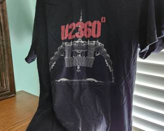 U2 concert shirt
