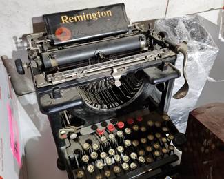 Remington typewriter