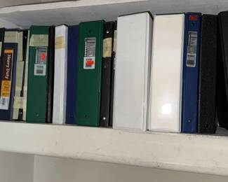 3 Ring Binders