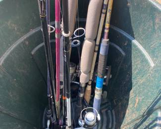 Fishing poles