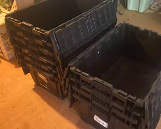 Heavy duty storage bins