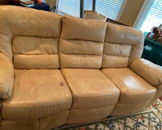 Leather sofa