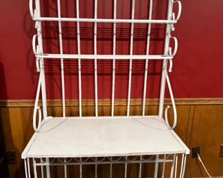 Metal shelving