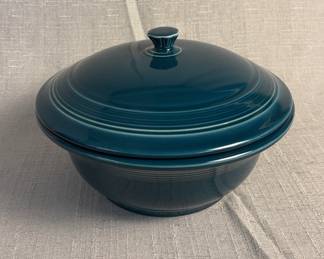 FIESTA 1 PC Covered Casserole Bowl With Lid Retired Juniper