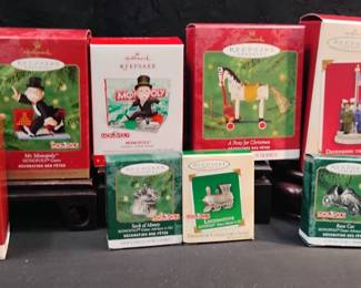 SH301Hallmark Monopoly Ornaments