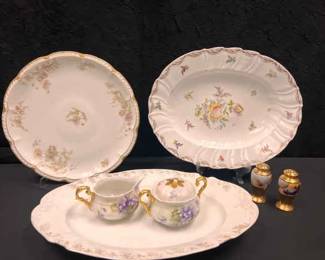 SH402Vintage Limoges Servingware And More