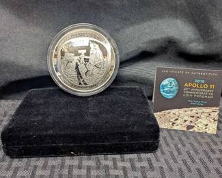 SH704V2019 Apollo II 50th Commemorative Coin