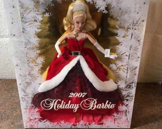 2007 Holiday Barbie