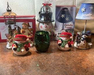 Tea Candle Christmas Candle Holders