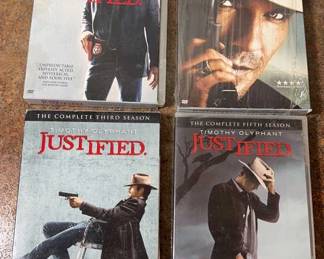 Justified DVDs