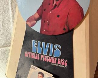 Elvis Record Store Display