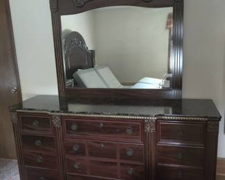DRESSER AND MIRROR $80